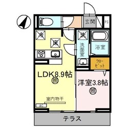 クエルの物件間取画像